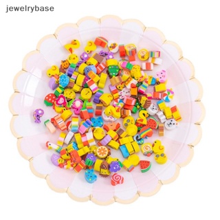 [jewelrybase] ยางลบ ลายผลไม้ คริสต์มาส ขนาดเล็ก สําหรับเด็ก 50 ชิ้น ต่อล็อต