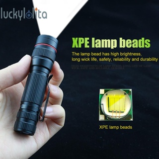 Xpe ไฟฉาย LED ชาร์จ USB กันน้ํา สําหรับตั้งแคมป์ [luckylolita.th]