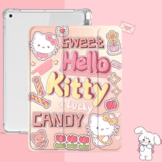 For เคสไอแพด gen10 ลายการ์ตูน gen9 gen8 gen7 10.2 เคส Air4/5 10.9 case ipad gen5/6 Air 1 9.7พร้อมช่องเสียบปากกาฝาหลัง07