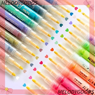 MELODG ชุดปากกาวาดภาพอะคริลิค คุณภาพสูง 12 สี 12 ชิ้น