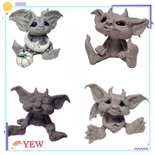 YEW เครื่องประดับประติมากรรม รูปการ์ตูน Baby Goblin สําหรับกลางแจ้ง