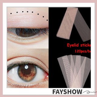 Magic Mesh Make up tool Lace Fiber Big eyes Eyelid sticker