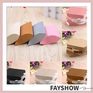 Fay 10 / 50 ชิ้นกล่องกระดาษสำหรับใส่ขนม