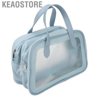 Keaostore Dry Wet Separating Cosmetic Bag  Toiletry Multipurpose Easy To Clean Large  Medium for Traveling Swimming