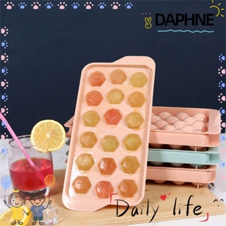 Daphne แม่พิมพ์ทําน้ําแข็ง 18/33 ช่อง พร้อมฝาปิด