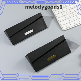 Melodygoods1 เคสแว่นตา ทรงสามเหลี่ยม แบบแข็ง พับได้ แบบพกพา