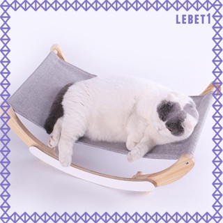 [Lebet] เปลแมว เปลไกว แบบพกพา เฟอร์นิเจอร์แมว ของขวัญ ที่นอนแมว เก้าอี้โยก สําหรับกระต่าย แมว และสุนัขขนาดเล็ก ลูกสุนัข ลูกแมว
