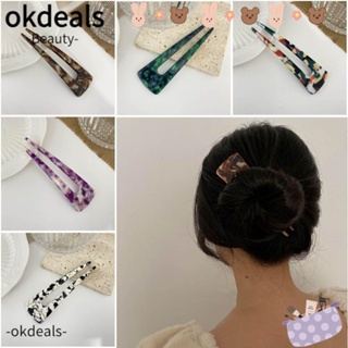 Okdeals กิ๊บติดผมเมทัลลิก รูปตัว U สไตล์วินเทจ เครื่องประดับ สําหรับผู้หญิง