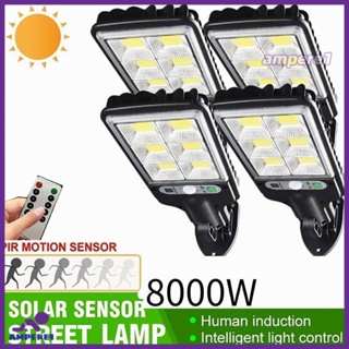 ไฟถนนพลังงานแสงอาทิตย์ Led ขนาด8000W พร้อมรีโมทคอนโทรล Smithereens01สวนแบบปรับได้โคมไฟกันน้ำกลางแจ้ง-AME1 -AME1