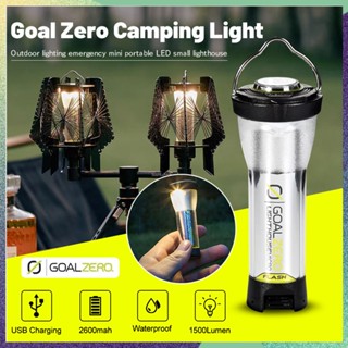 Goal Zero Lighthouse ไฟฉายฉุกเฉิน LED ขนาดเล็ก แบบพกพา ชาร์จ USB สําหรับตั้งแคมป์กลางแจ้ง