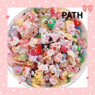 PATH ชุดเครื่องรางเรซิน แบบโปร่งแสง หลากสีสัน สําหรับงานศิลปะ งานฝีมือ DIY