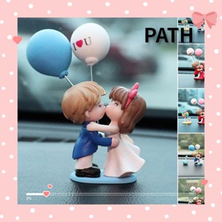 PATH โมเดลฟิกเกอร์ รูปการ์ตูนอนิเมะ ลูกโป่ง แดชบอร์ด สําหรับตกแต่งรถยนต์