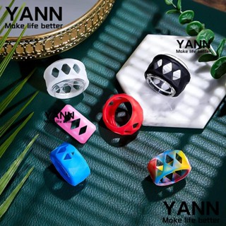 Yann1 แหวนยางซิลิโคน กันลื่น หลากสี ขนาด 25x17 มม.