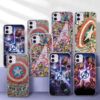 เคสโทรศัพท์มือถือแบบนิ่ม ลายการ์ตูนฮีโร่ Marvel Avengers S117 สําหรับ OPPO A5s A7 AX5s AX7 A77 F3 A8 A31 A83 A1 A93 F11 Pro F11 A9 F5 A73