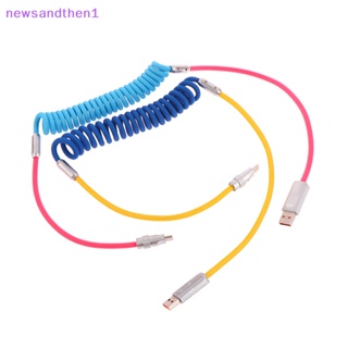 Newsandthen1 120W สายชาร์จเร็ว พับเก็บได้ อลูมิเนียมอัลลอยด์ USB C สายเคเบิลข้อมูล คมชัด สายชาร์จ อุปกรณ์โทรศัพท์ ดี