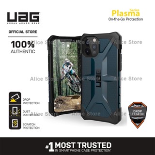 Uag เคสโทรศัพท์มือถือ ลายพลาสม่า สีกรมท่า สําหรับ iPhone 12 Pro Max 12 Mini