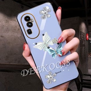 เคสโทรศัพท์มือถือ ลายผีเสื้อบินน่ารัก สีชมพู สําหรับ OPPO Reno10 Pro Plus Pro+ A78 4G 5G 2023 OPPO A78 Reno 10 10Pro