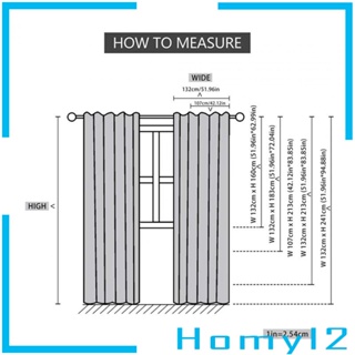 [HOMYL2] ผ้าม่านโพลีเอสเตอร์ไฟเบอร์ พิมพ์ลายผีเสื้อ น้ําหนักเบา ติดตั้งง่าย สําหรับตกแต่งห้อง