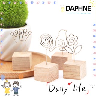 Daphne 1 ชิ้น คลิปรูปภาพ สร้างสรรค์ เครื่องประดับเดสก์ท็อป งานแต่งงาน กรอบรูปตกแต่ง