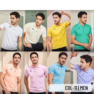 BOKONG ใหม่ล่าสุด!! เสื้อโปโลคอปกผู้ชาย CADENZA (คาเดนซ่า) รุ่น CDL-11 MEN ผ้า Micro polyester 100% ใส่บาย สีเหลือง/ฟ้า/ชมพู...