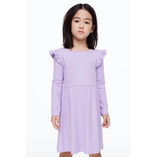 H&amp;M  Girl Ribbed jersey dress 1026706_1