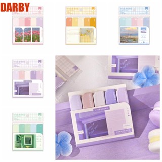 Darby สติกเกอร์ฉลาก คั่นหนังสือ ไล่โทนสี 150 แผ่น