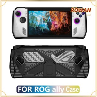 Rowans เคสซิลิโคนนิ่ม กันกระแทก พร้อมขาตั้ง สําหรับ ASUS ROG Ally 2023