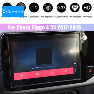 ฟิล์มกระจกนิรภัยกันรอยหน้าจอสัมผัส LCD สําหรับ Chery Tiggo 4 5X 2017-2019