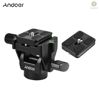 [XS] Andoer M-12 หัวเอียงโมโนพอดพาโนรามา พร้อมแผ่นปลดเร็ว 2 ชิ้น