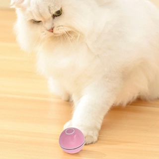  I Home Store Electric Cat Ball Toy แบบชาร์จได้ Interactive ความเบื่อหน่ายบรรเทาของเล่นแมวเคลื่อนที่อัตโนมัติสำหรับในร่ม