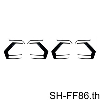 สปอยเลอร์กันชนหลัง พลาสติก 1/2/3 สากล เพื่อเพิ่มรูปลักษณ์ ตัวแยกแคนาร์ด โคมไฟ ใบมีดตัดแต่ง ใช้งานได้นาน