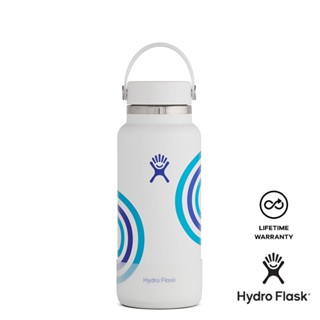 Hydroflasks กระติกน้ําร้อน สเตนเลส 2.0 ปากกว้าง 32 ออนซ์ 40 ออนซ์ ฉนวนกันความร้อน ฝาปิดสีขาว