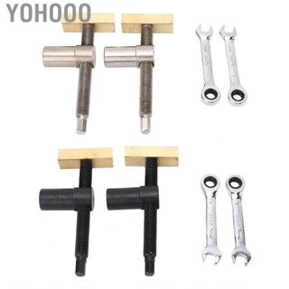 Yohooo Woodworking Desktop   Bench Dog Clamp Abrasion Proof Portable Stainless Steel High Temperature Resistant Sturdy for Hole Drilling