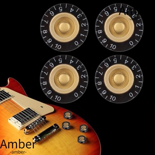 Amber ลูกบิดปรับระดับเสียงกีตาร์ พลาสติก แบบเปลี่ยน สําหรับ Les Paul LP