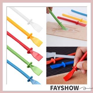 Fay เครื่องมือขูดกาว สําหรับซ่อมแซมเครื่องหนัง งานฝีมือ DIY