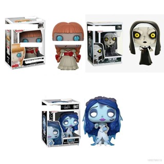 โมเดลฟิกเกอร์ Yela FUNKO POP Annabelle The Nun Emily ของเล่นสําหรับเด็ก