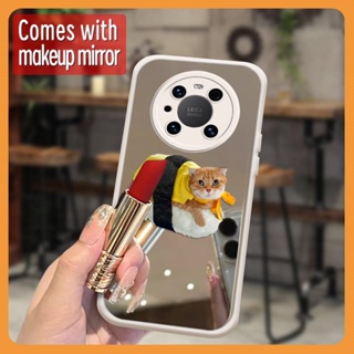 trend lovely Phone Case For Huawei Mate40 Pro youth interest Little Fresh dustproof Anti drop airbag literature Mirror surface