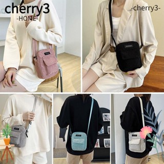 Cherry3 กระเป๋าสะพายไหล่ กระเป๋าเมสเซนเจอร์ ลําลอง สําหรับผู้หญิง