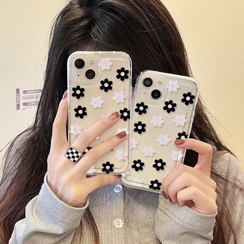 สำหรับ for iPhone 16 11 13 14 15 12 Pro Max 6S 7 8 Plus X XR XS MAX SE เคสนิ่มใสถุงลมนิรภัยกันกระแทกการ์ตูนน่ารัก - รูปที่ 2