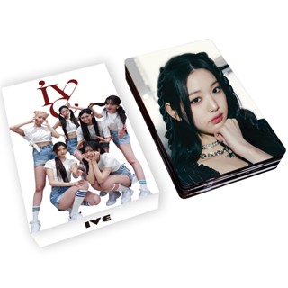 พร้อมส่ง โปสการ์ดอัลบั้มรูปภาพ IVE IVE LIZ YUJIN LEESEO WONYOUNG REI GAEUL Kpop 55 ชิ้น ต่อกล่อง