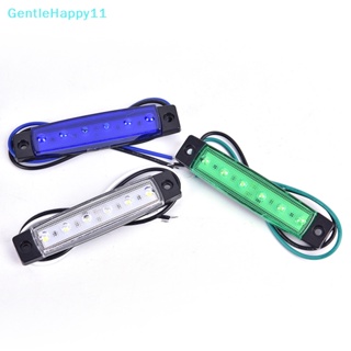 Gentlehappy ไฟหรี่ Led 6 ดวง 12V สําหรับติดด้านข้างรถบรรทุก รถพ่วง 1 ชิ้น