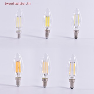 หลอดไฟสปอตไลท์ LED 2W 4W 6W E14 COB C35 TH