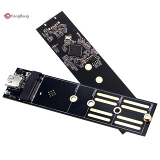 Abongbang อะแดปเตอร์การ์ดขยาย NGFF M.2 M2 SATA3 Raiser M.2 เป็น SATA SSD M2 เป็น SATA