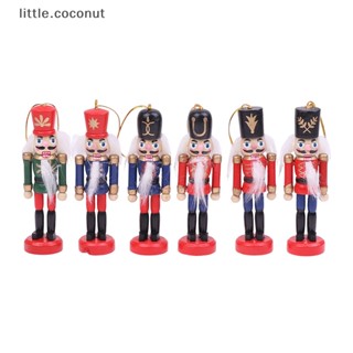 [little.coconut] ตุ๊กตาแครกเกอร์จิ๋ว 10 ซม. สําหรับตกแต่งคริสต์มาส 1 ชิ้น