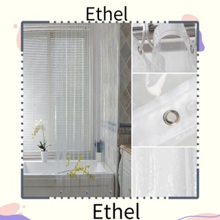 Ethel1 ผ้าม่านอาบน้ํา กันน้ํา กันเชื้อรา สําหรับห้องน้ํา