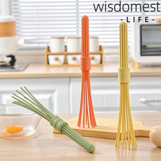 Wisdomest เครื่องตีไข่ แบบไม่ติด สีเหลือง ทําความสะอาดง่าย อเนกประสงค์