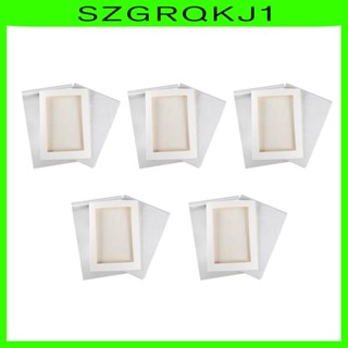 [szgrqkj1] ถุงกดดอกไม้ ใบไม้ 5 ชิ้น