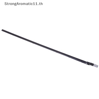 Strongaromatic ก้านเชื่อม ปรับได้สองทาง 420 มม. สําหรับกีตาร์ สีดํา