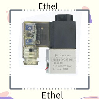 Ethel1 วาล์วโซลินอยด์ นิวเมติก 1/4 นิ้ว NPT 2V025-08