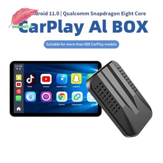 กล่อง CarPlay ไร้สาย พร้อมสาย CarPlay แปลงเป็น Wireless CarPlay Android Auto สําหรับรถยนต์